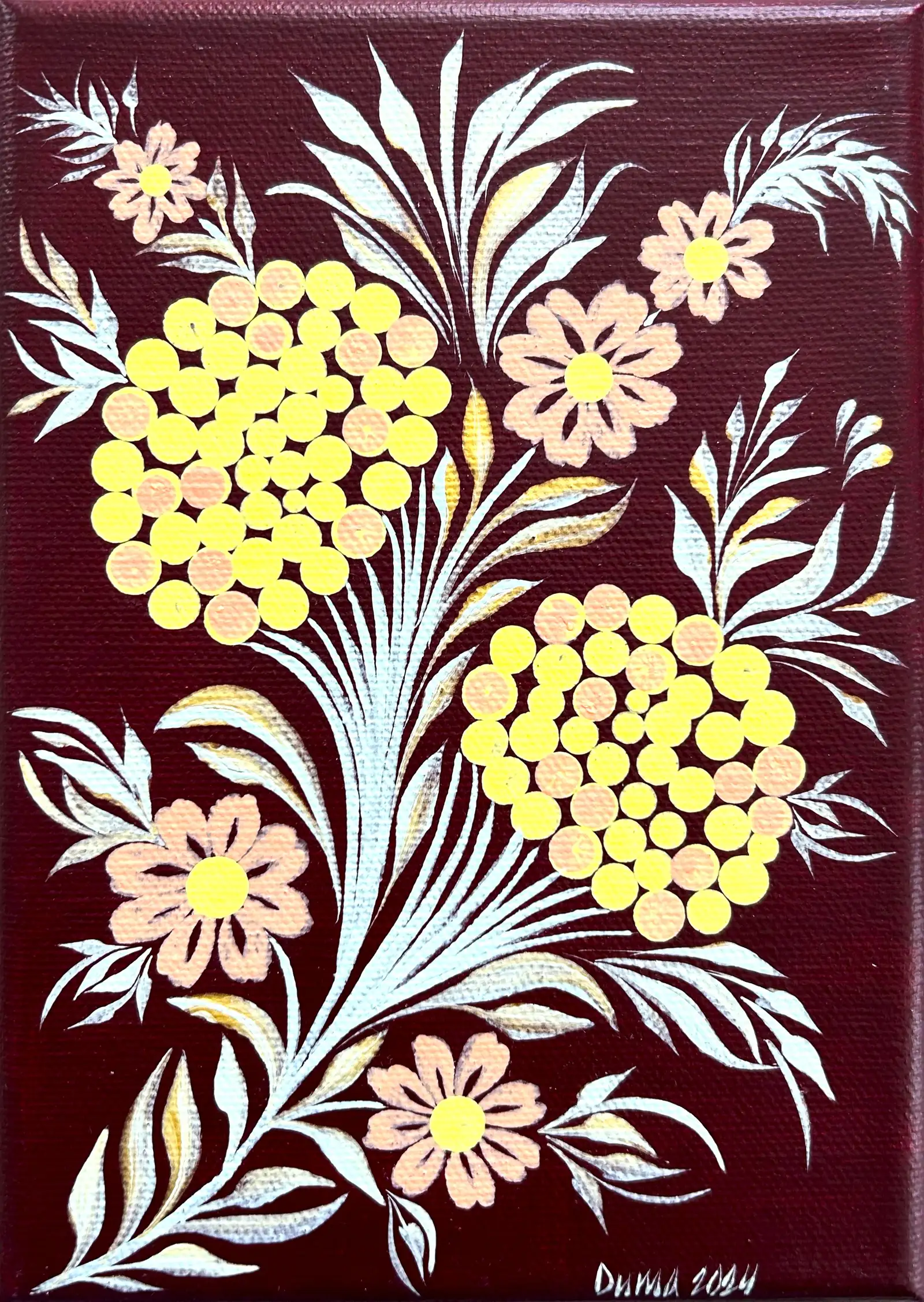 Berry Blossom — the painting