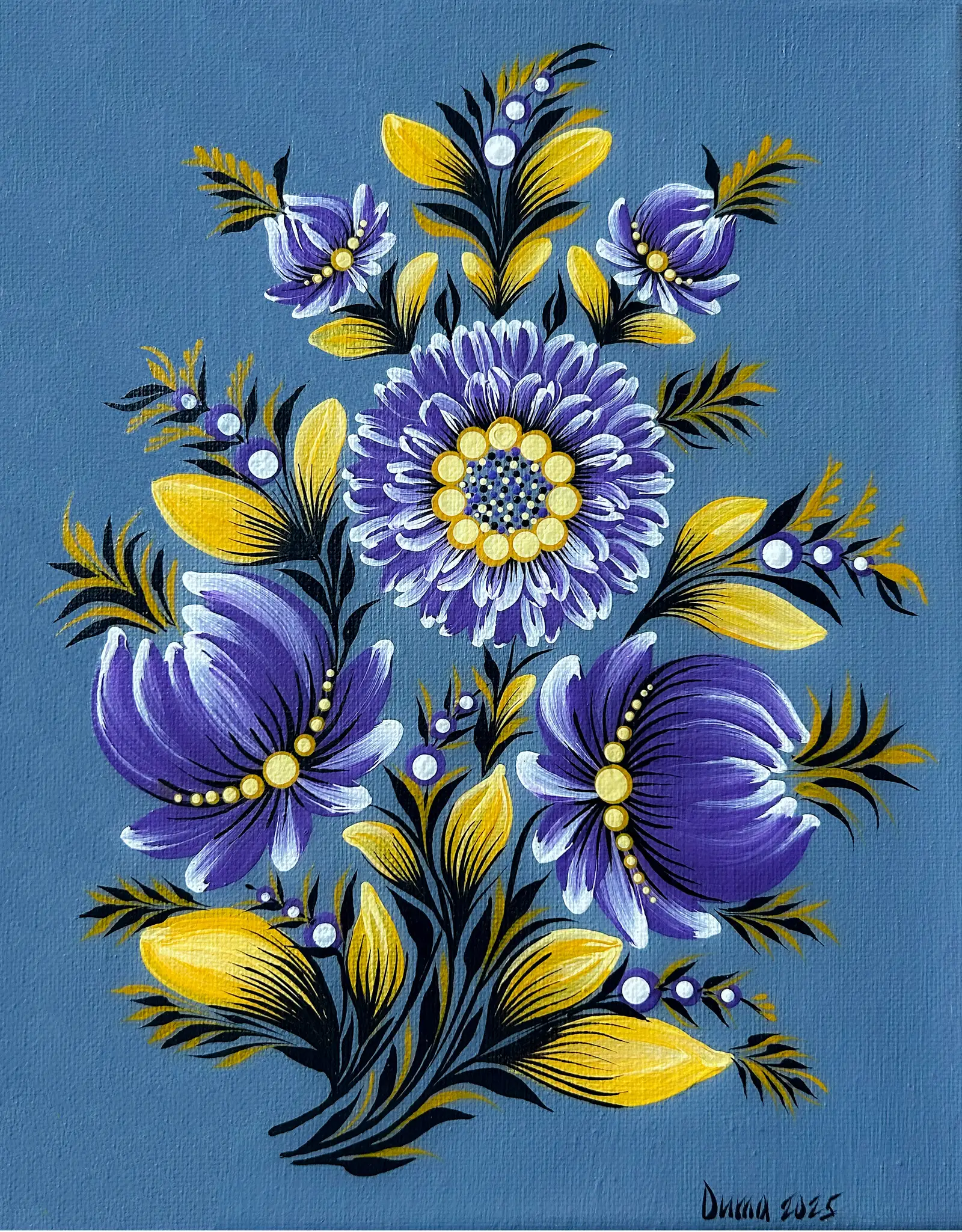 Golden Harmony — the painting