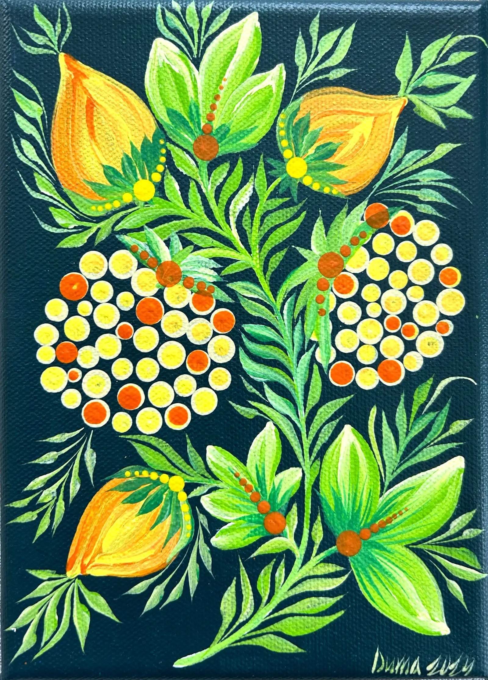 Morning Dew — the painting